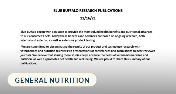 BlueBuffalo_ResearchPublications